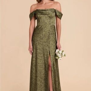 Birdy Grey Strapless Olive Dress